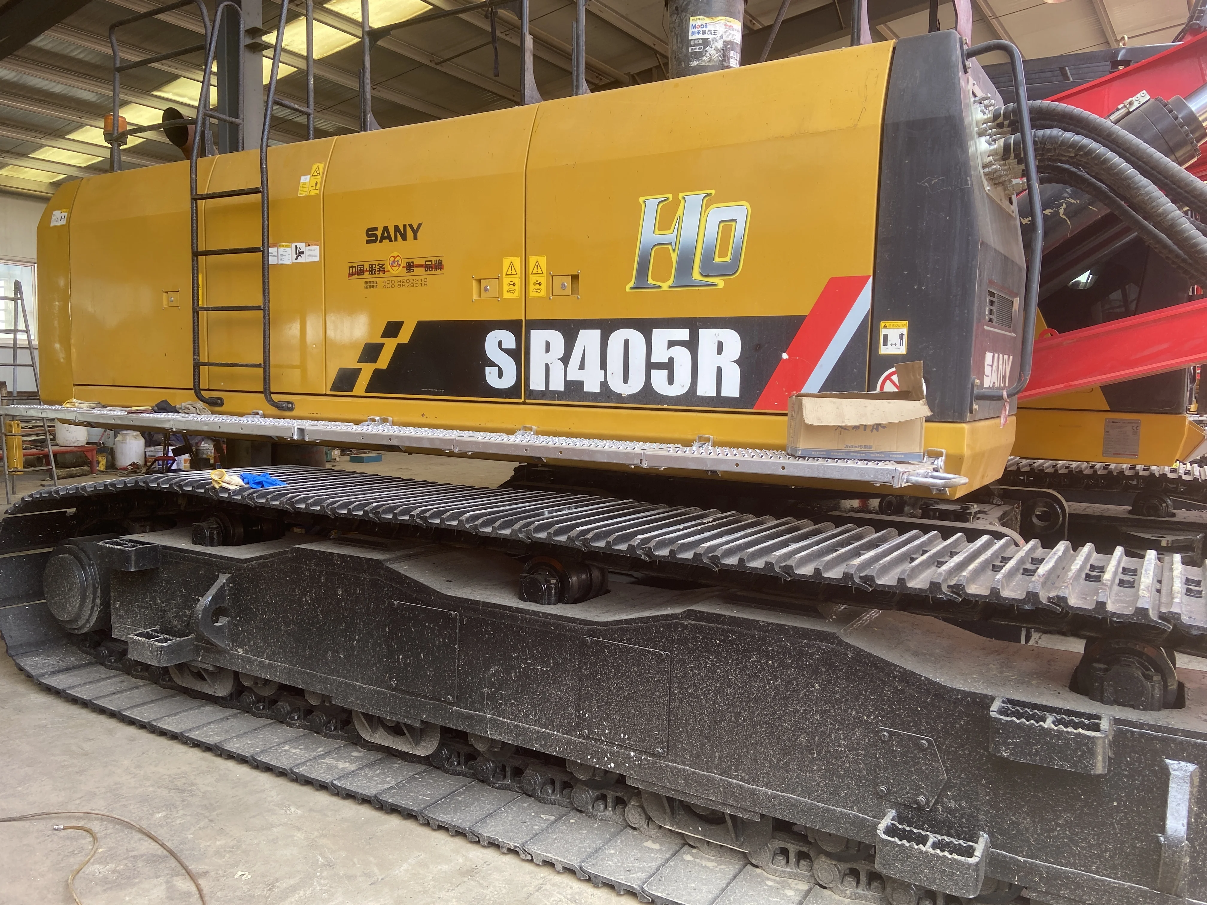 SANY SR405 Used hydraulic rotary drilling rig