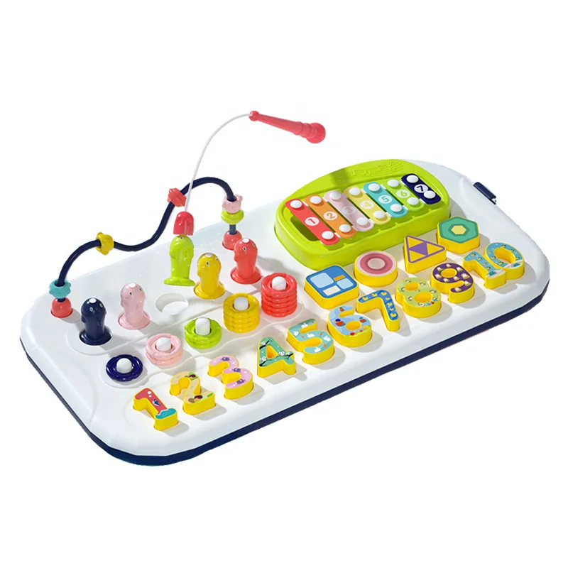multi functional xylophone and block sets plastic children toys educational learning