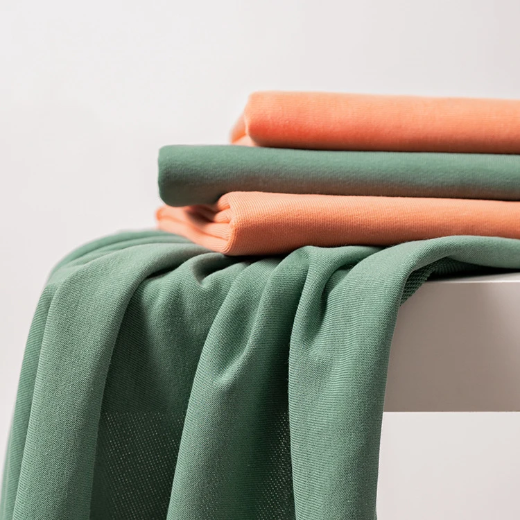 Top Quality Low price Casual suit knitted fabric wool circle 250g fall/winter CVC cotton polyester hoodie fabric