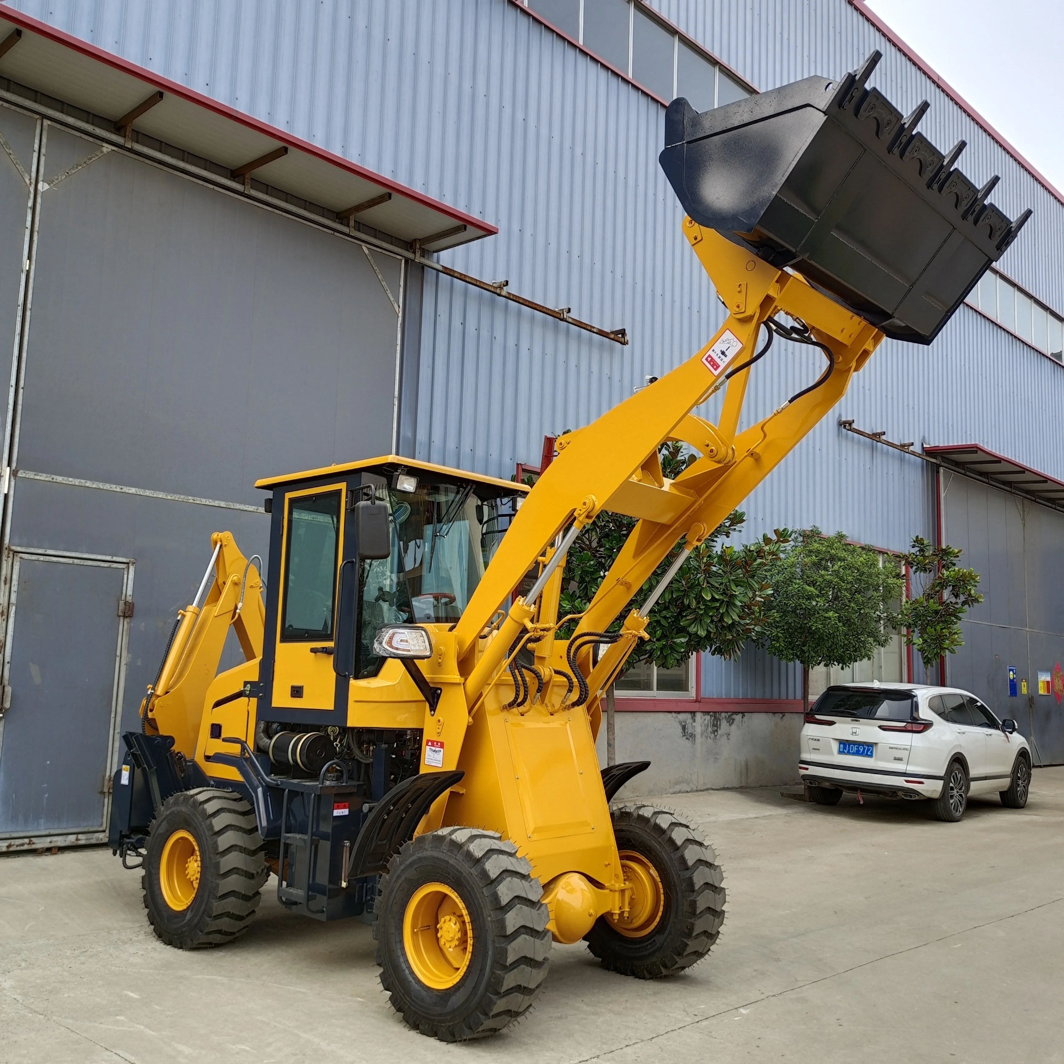 High Quality Excavator Machine, Wheel Mini Backhoe Loader in Hot Sale/