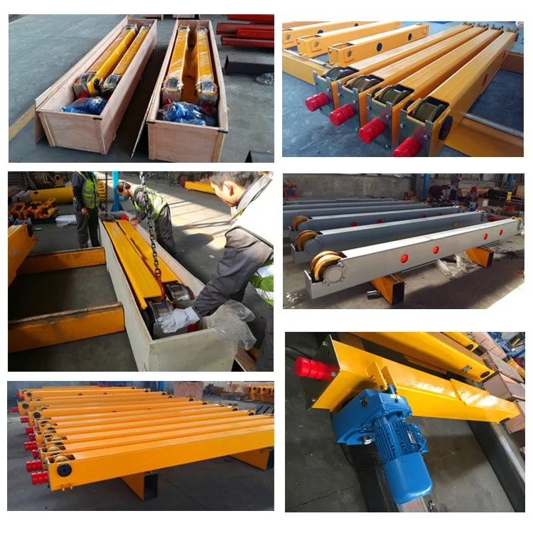 5 Ton 10 Ton Electrical Bridge Crane Travelling Motor Crane End Carriage Beam