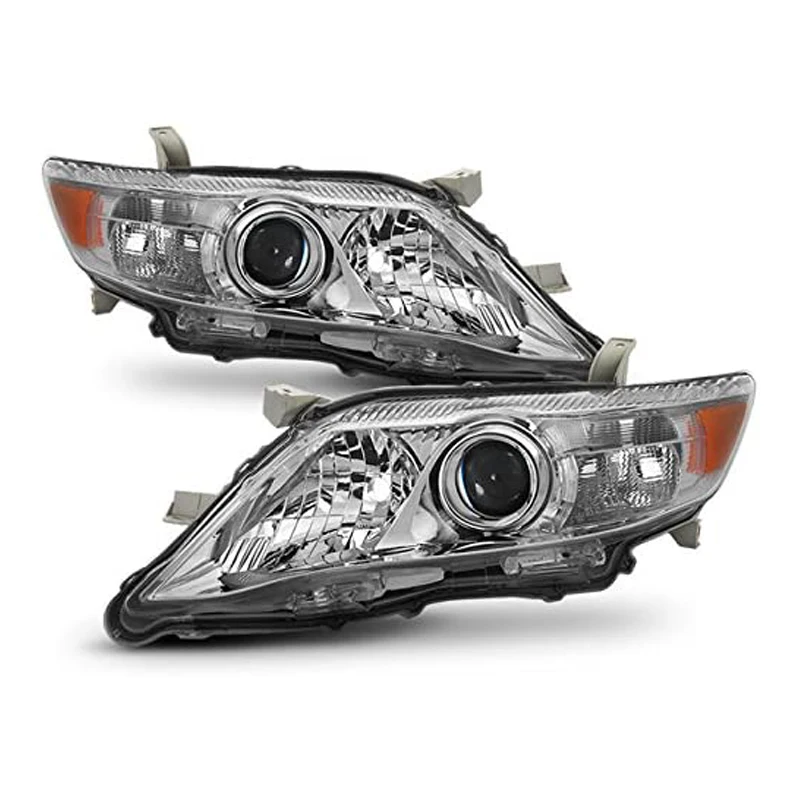 Car headlight lens for 2010 2011 Toyota Camry Pair Head Lights with Camry 81150-06510 81110-06510