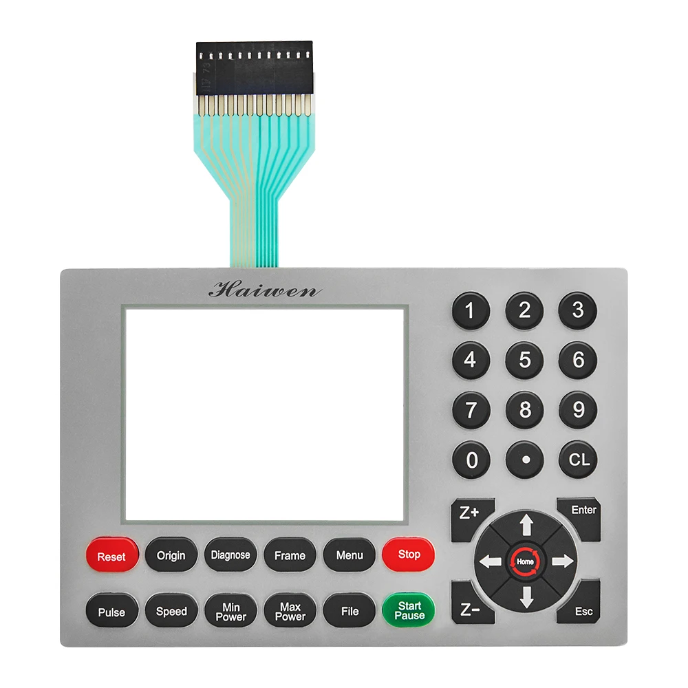 Custom Waterproof 12 Key Matrix Membrane Switch Keypad 4x3