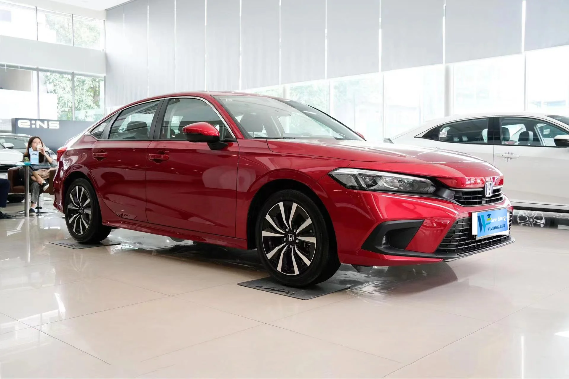 2023 Popular Selling hybrid Used Honda Civic Pioneer Electric Vehicle 180km 5 Seat used electric car for Adult