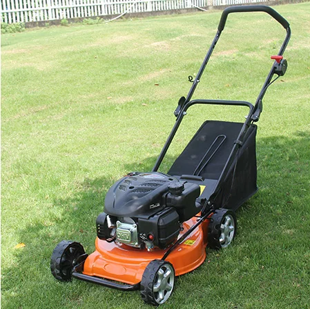Hand push lawn mower garden grass cutter gasoline lawn mowers mini tractor lawn mower