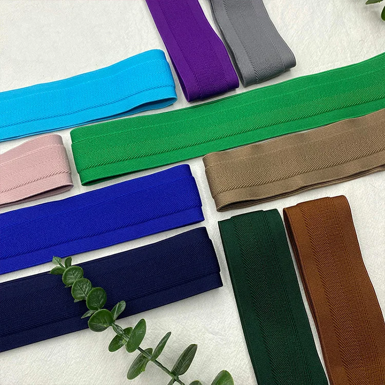 Technology Wholesale Price Adjustable 45mm Herringbone Elastic Band For Underwear Sportswear