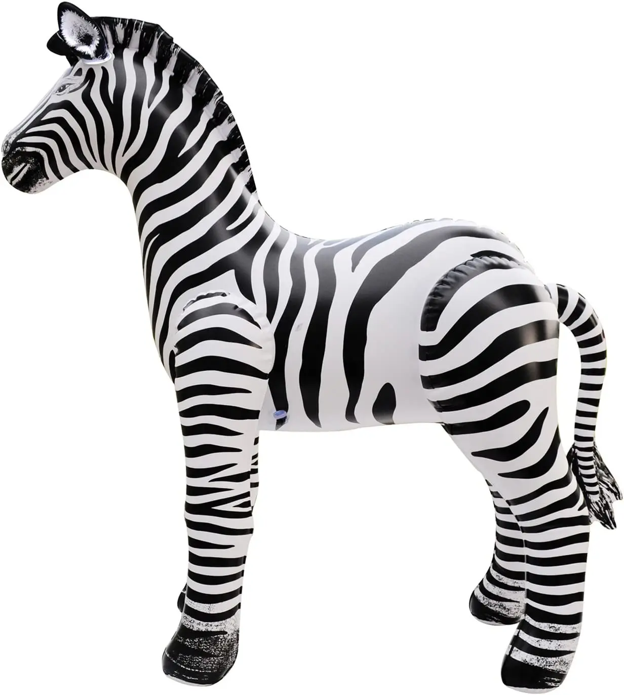CPC EN71 Inflatable Zebra Toy for Kid Ride-on zebra Animal inflatable toys Gifts for Kids Party supplies Decorations 32 inch