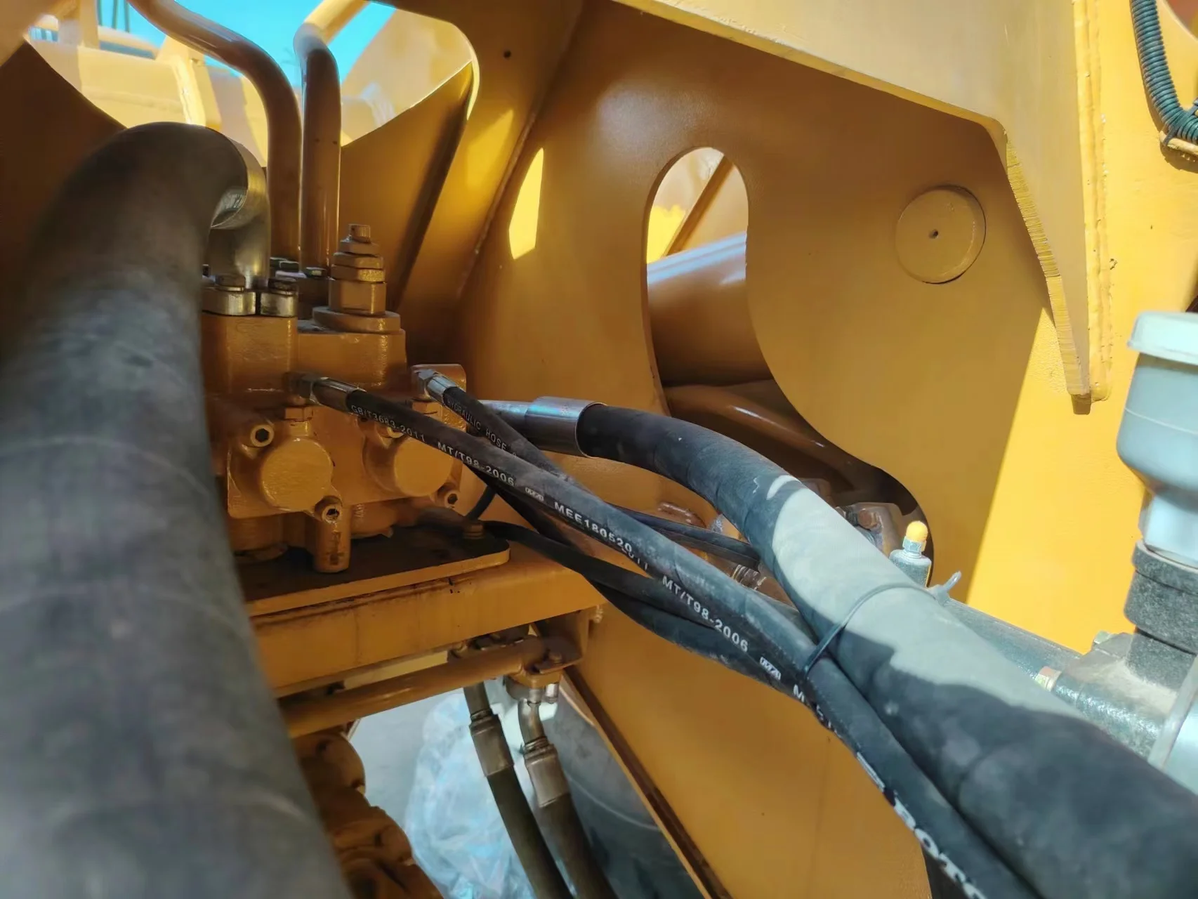 High quality low price  used  caterpillar 966H   wheel loader  for sale