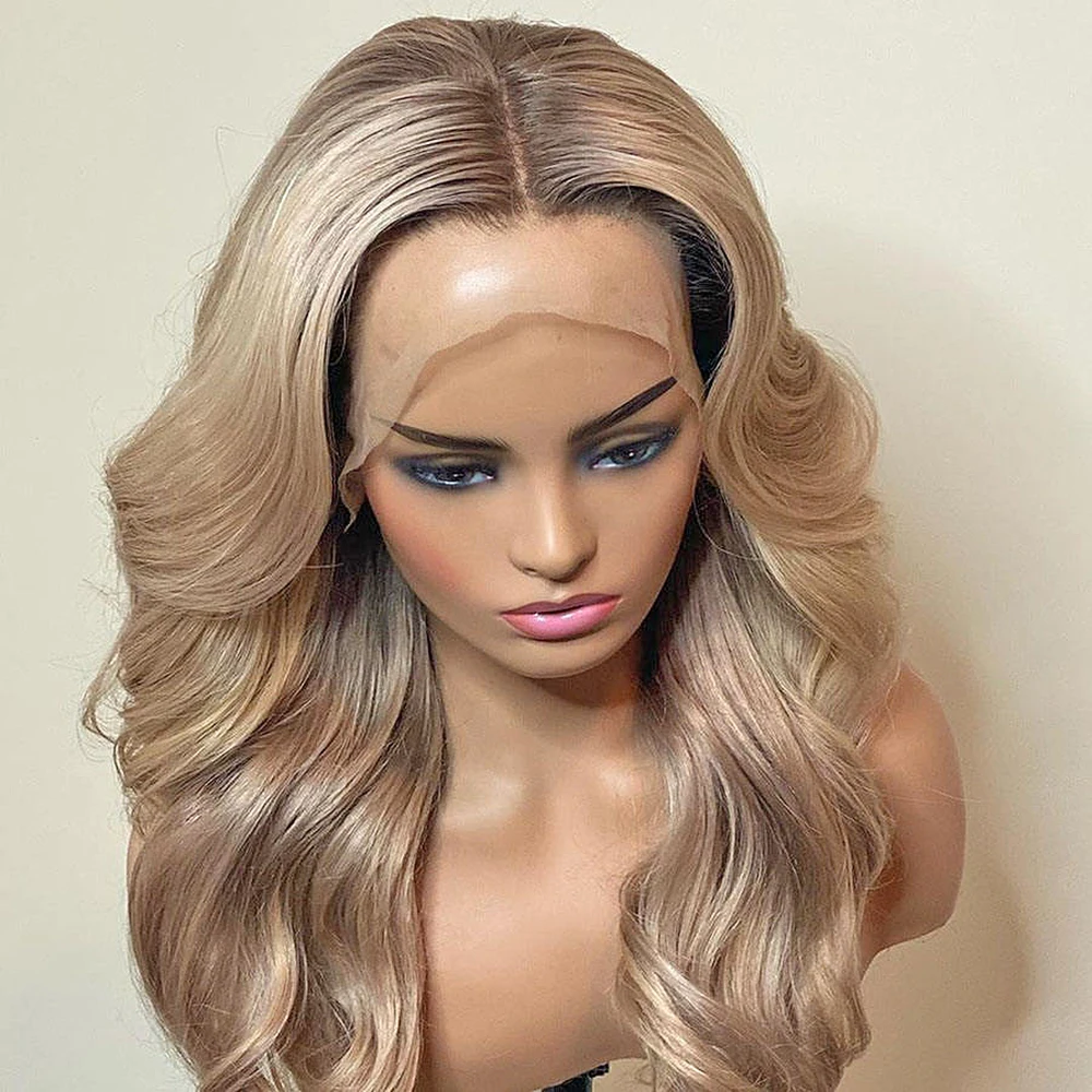 Wholesale Human Hair wigs Lace Front  Virgin Human Hair Blonde human hair Wig