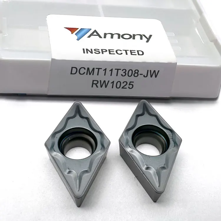 Вставка из карбида вольфрама DCMT070204/CMT070208/DCMT11T304/DCMT11T308/DCMT11T312