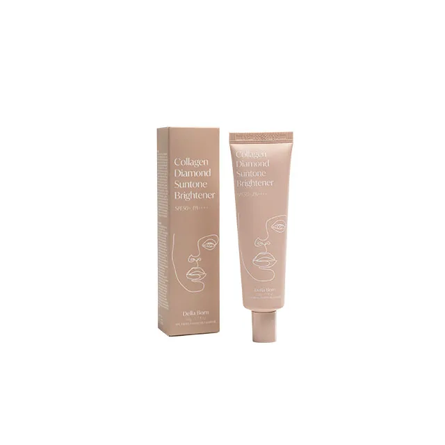 Customized Good Quality 50ml Foundation Cream Airless Pump Tube Cosmetic Squeeze Tube Sunscreen Tube for Cream