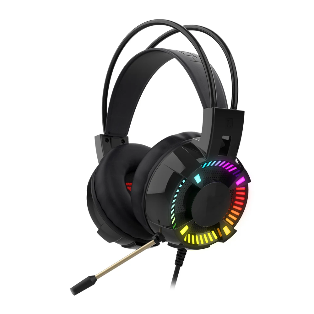 
Manufacturer Wholesale OEM Headphone Gaming PS4 RGB Headset USB Audifonos Casque PC Gamer Headphones Auriculares 