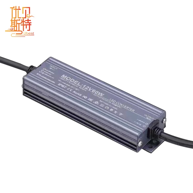 Водонепроницаемый светодиодный драйвер Youbeisite IP67 220 В 12 24 48