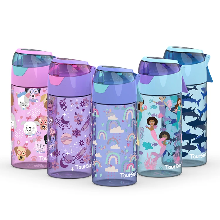 2023 пластиковая детская бутылка для воды с распылителем