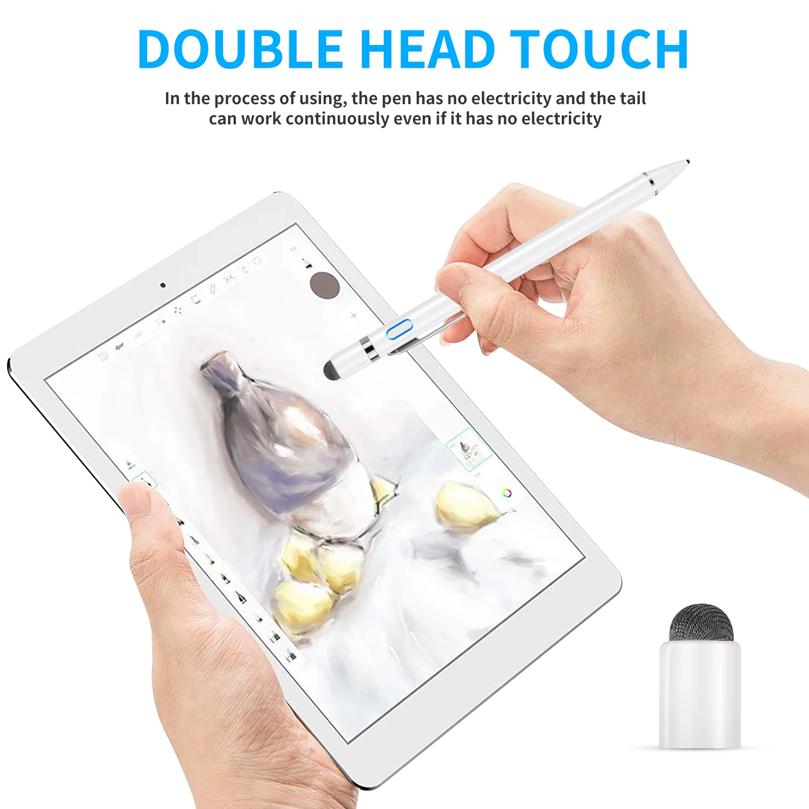 Universal tablet capacitive stylus pen for ipad active stylus pens tool for touch screens