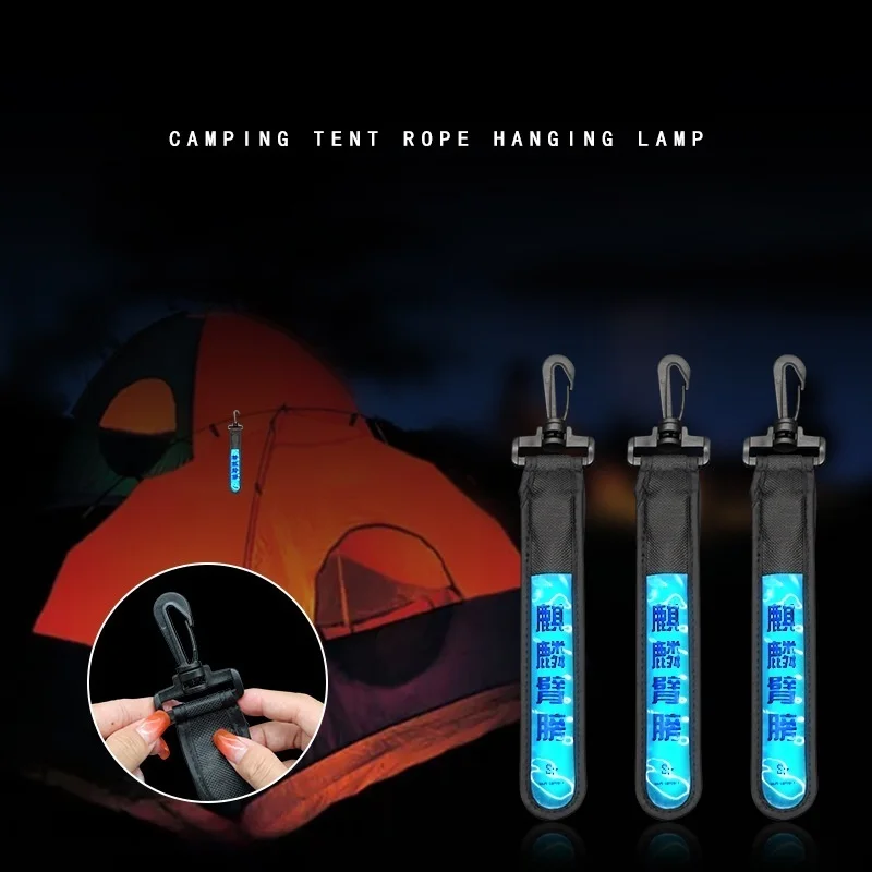 Night Sport Running Cycling Backpack Safety Warning Led Bag Hang Light with customized logo