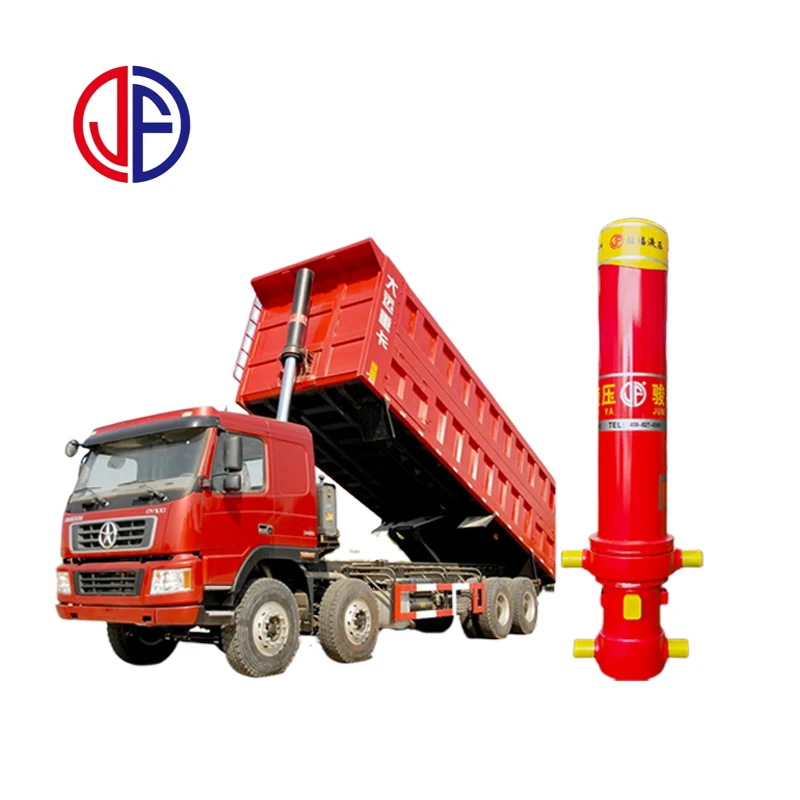 OEM 5 stage front end telescopic tipping cylinder for trailer/dump truck