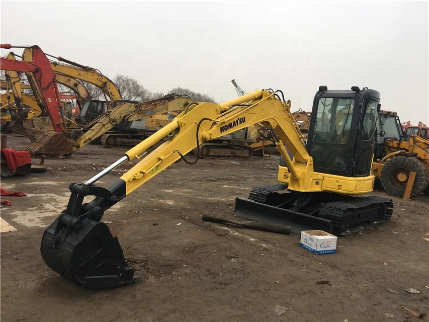 High Quality Japan Used Komatsu PC55MR2 Crawler Excavator for sale With Low Price  Mini Excavator Price Garden Mini Digger PC56
