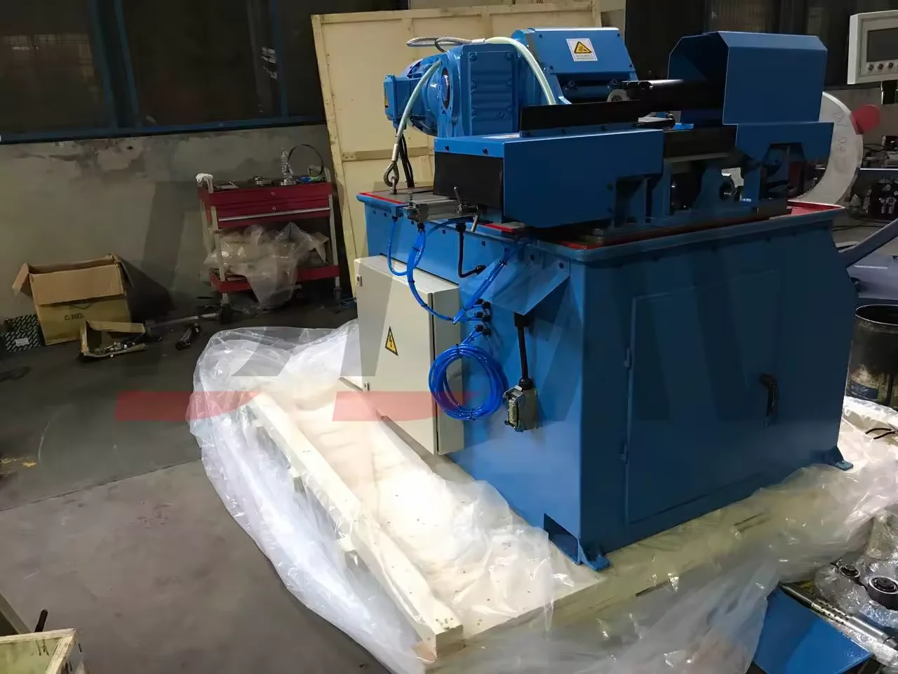 Factory Direct DDM Spiral Pipe Production Line Sheet Metal Spiral Tube Forming Making Machine