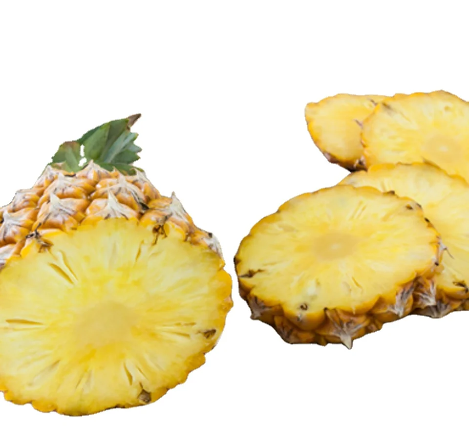 Sweet Phu Lae Natural Organic Natural Thai Fruits Fresh Yellow Pineapple From Chiang Rai Thailand Premium Grade