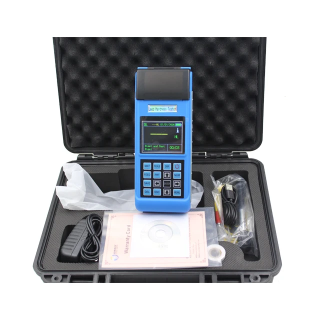  Color screen printer portable Leeb Hardness Tester with cheap