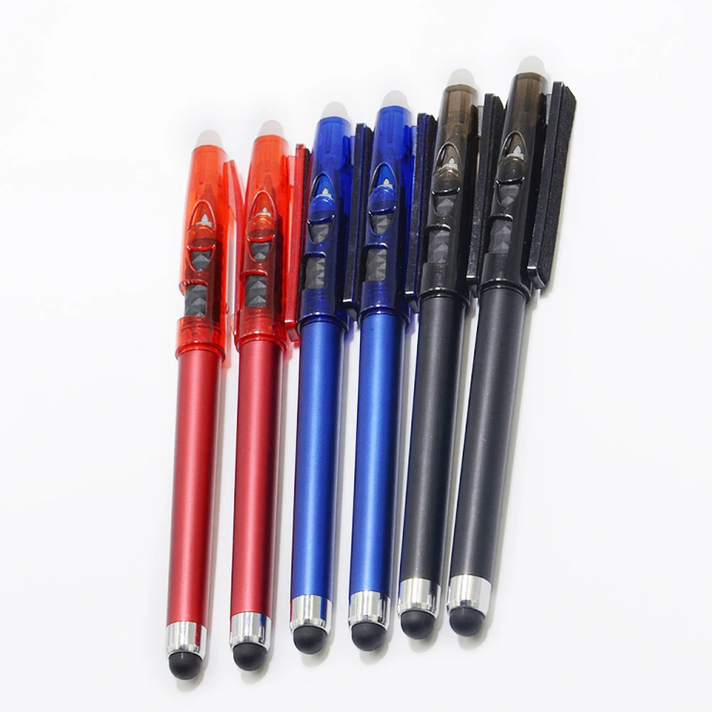 Индивидуальный синий стираемый гелевый наконечник 0,7 мм, длина стержня ручки