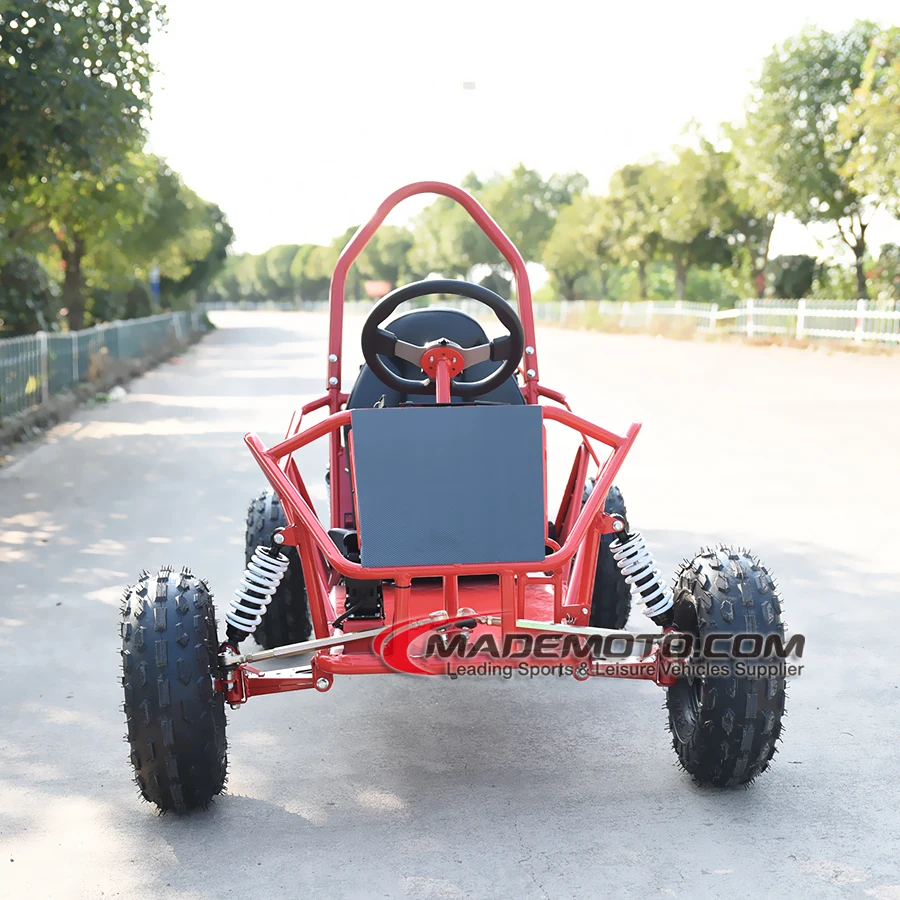 1000W Brush Motor Chain Drive Dot Road Buggies and Bics 24 Volt Gokart Electric Karts Modelo 2030 Buggy Go Kart