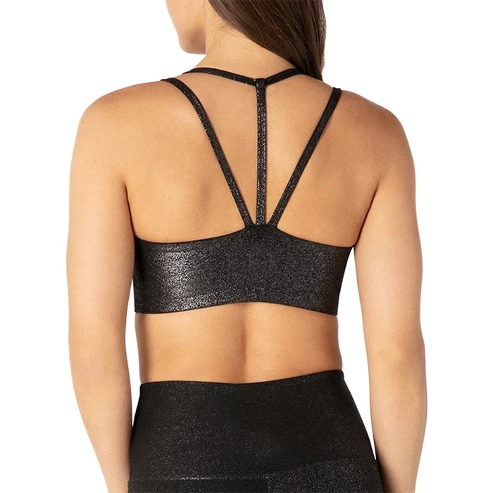 Wholesale Colorful Women Fitness Yoga Bra Custom Cross Back Sports Bra Maximum Support