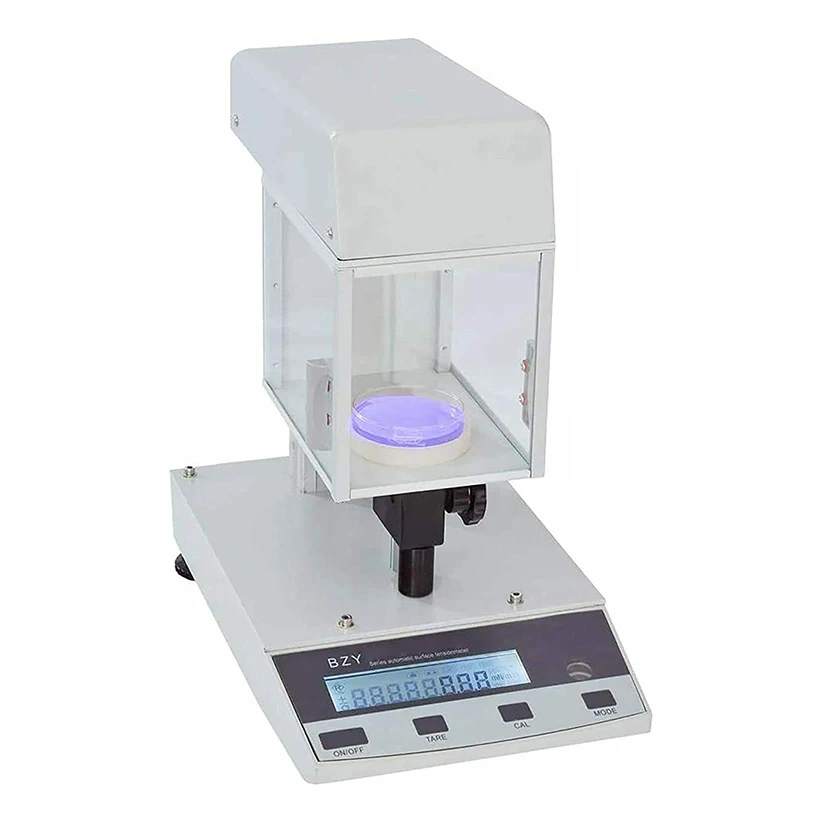 Automatic Liquid Surface Tension Meter Interfacial Tensiometer With Platinum Plate and Platinum Ring Method 0 to 400mN/m Range