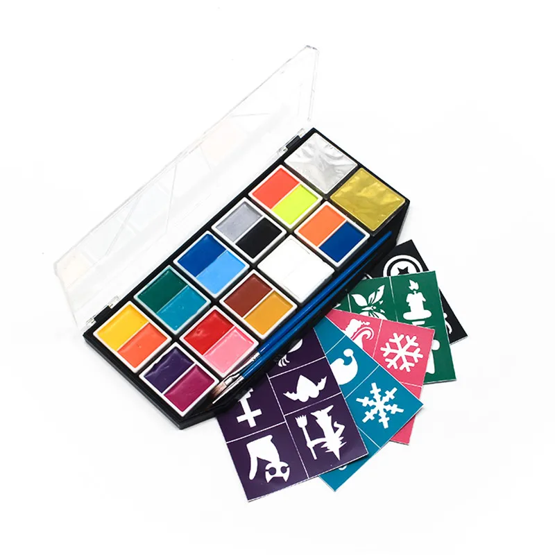 Hot selling festival ball high quality washable colorful neon edible event party supplies face body paint