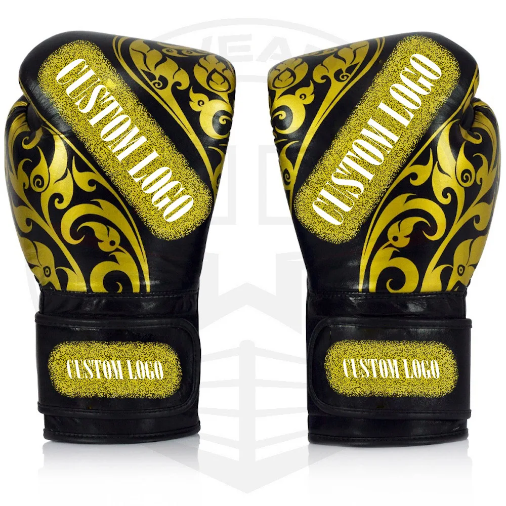  top quality whole sale leather boxing gloves