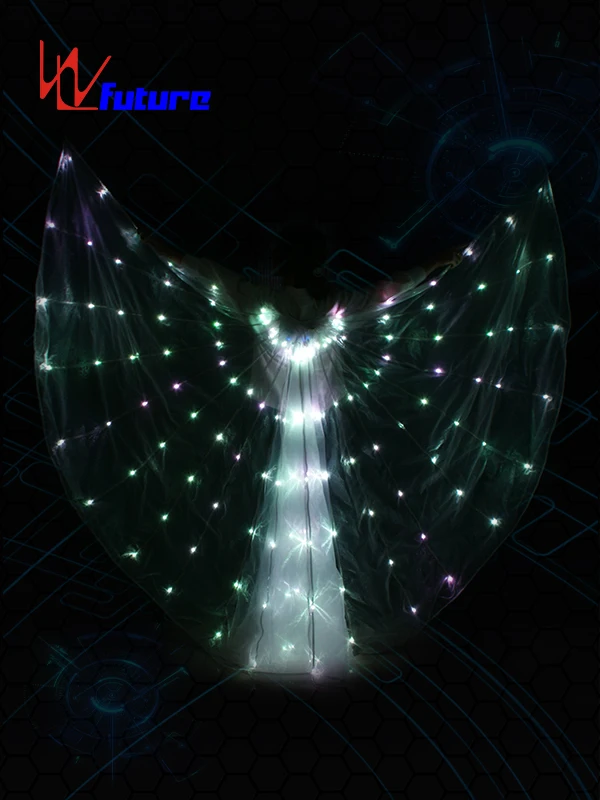  Wireless Controller LED light up rainbow isis wings butterfly led belly