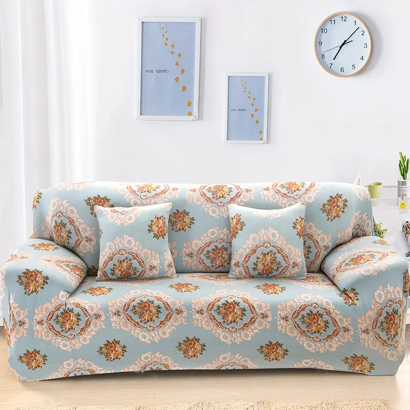 Floral Printing Stretch Elastic Sofa Cover Slipcover Household Decoration Protect Super Soft Wholesale for 1 2.3