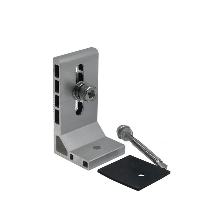 Solar Panel Mounting Bracket L foot For Metal Roof Mounting System L Feet Solar