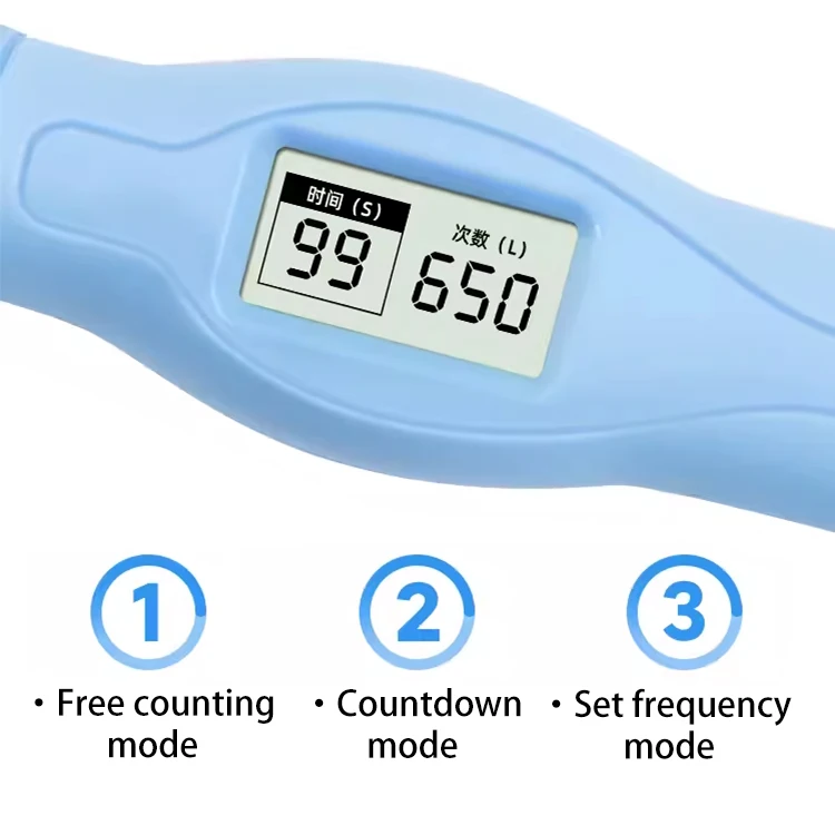 Smart Electronic Display Cordless Jumping Rope Heavy Rubber Digital Calorie Counter Training Counting Cordless Jumping Rope