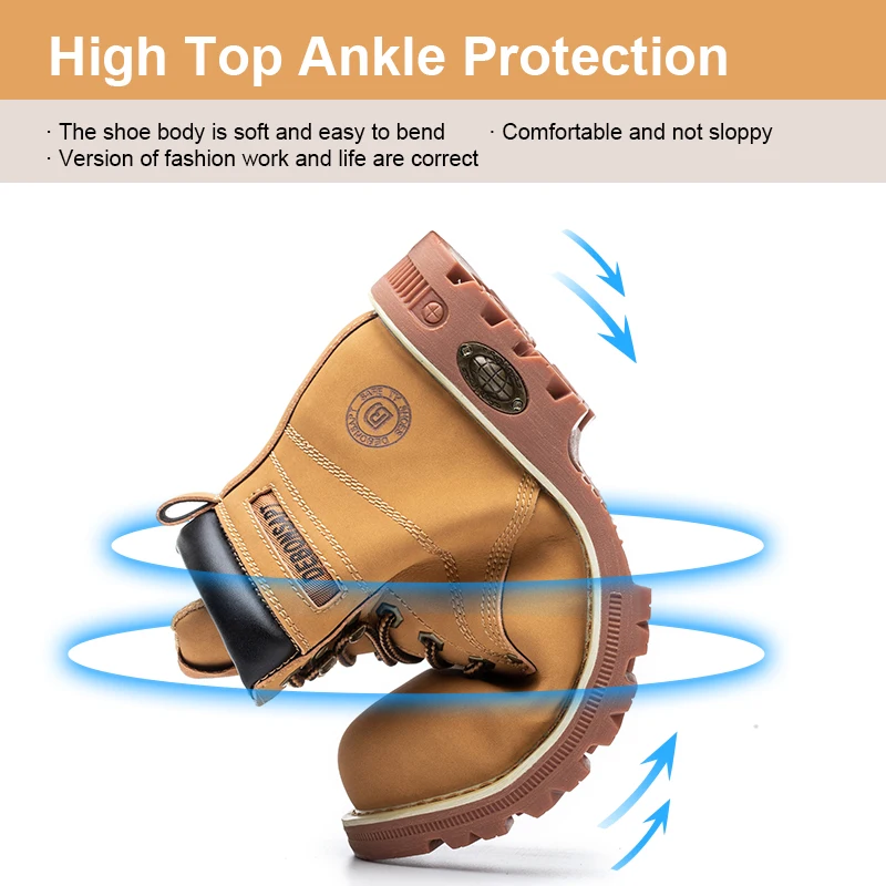 DEBONSAPT Wholesale Mesh Sport Style Safety Resistant Shoes special purpose shoe - safety Steel Toe Safety Shoes Men And Women