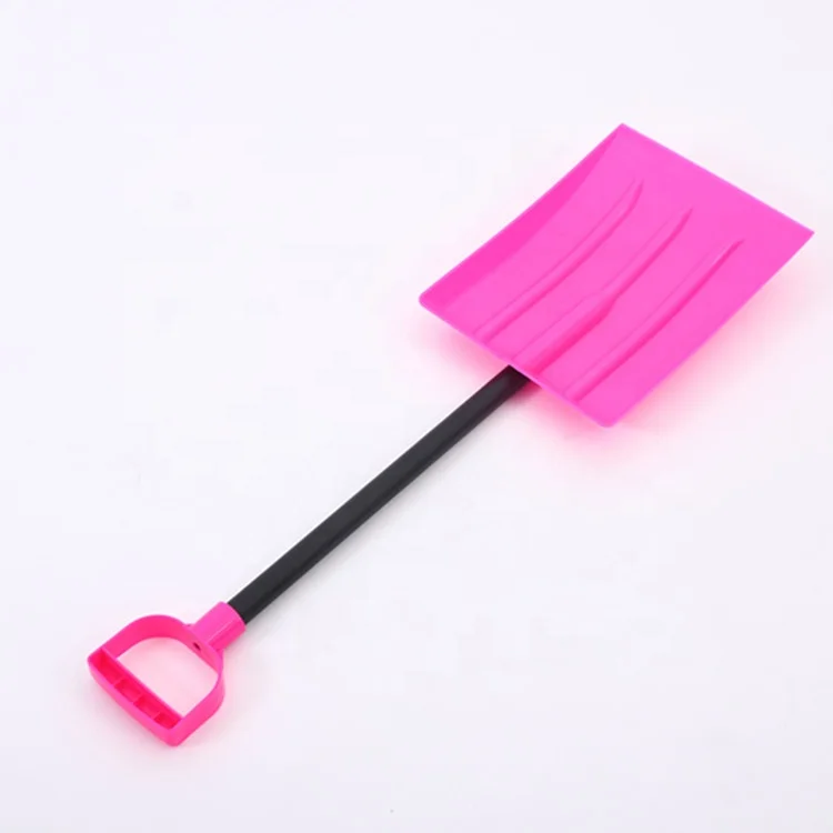 Factory Wholesale Kids Snow Shovel with Metal Handle for Snow ,Kids Safe Shovel