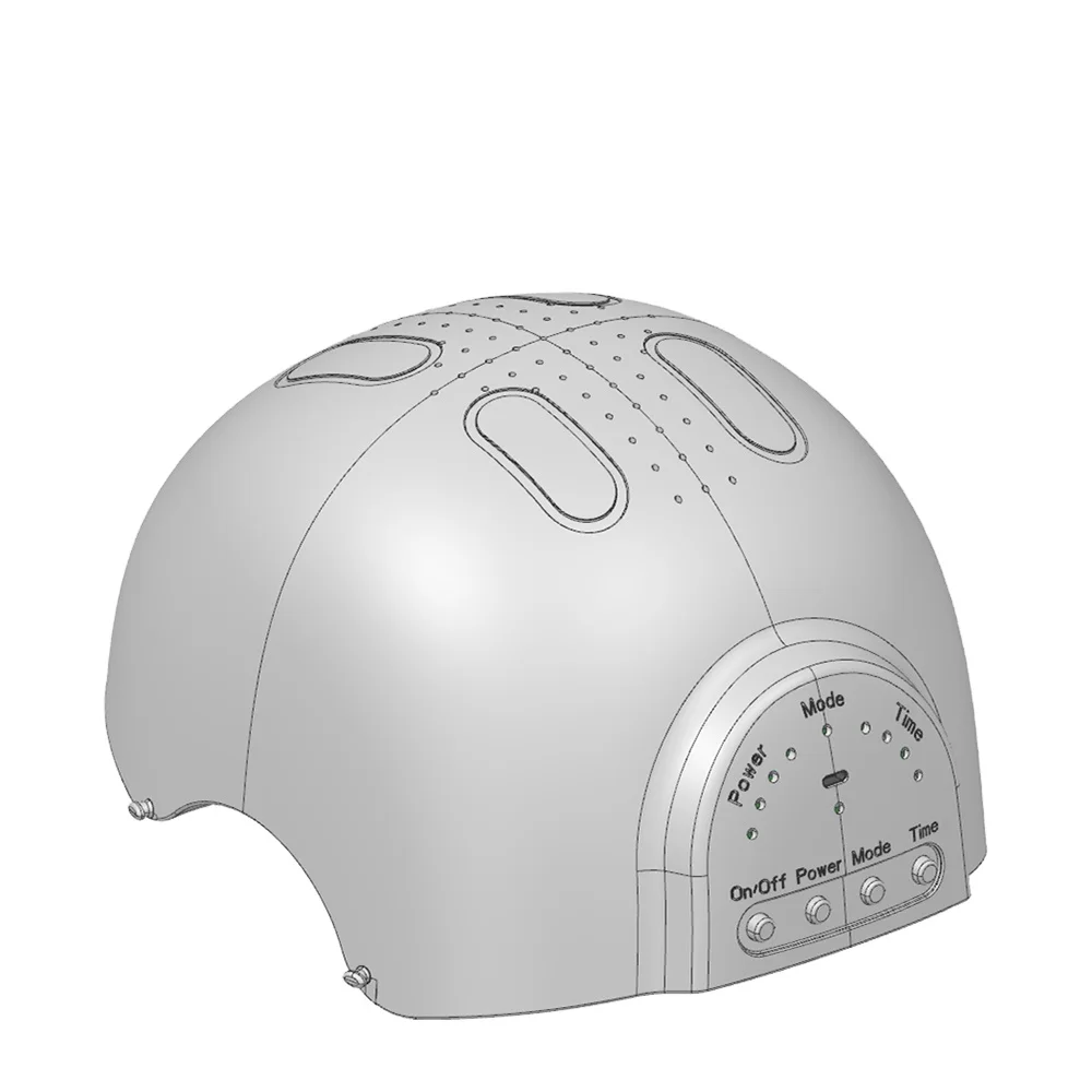 COZING Menral Illness Increase Blood Oxygen Levels Improve Nervous System Activity Red Near Infrared Light Therapy Helmet