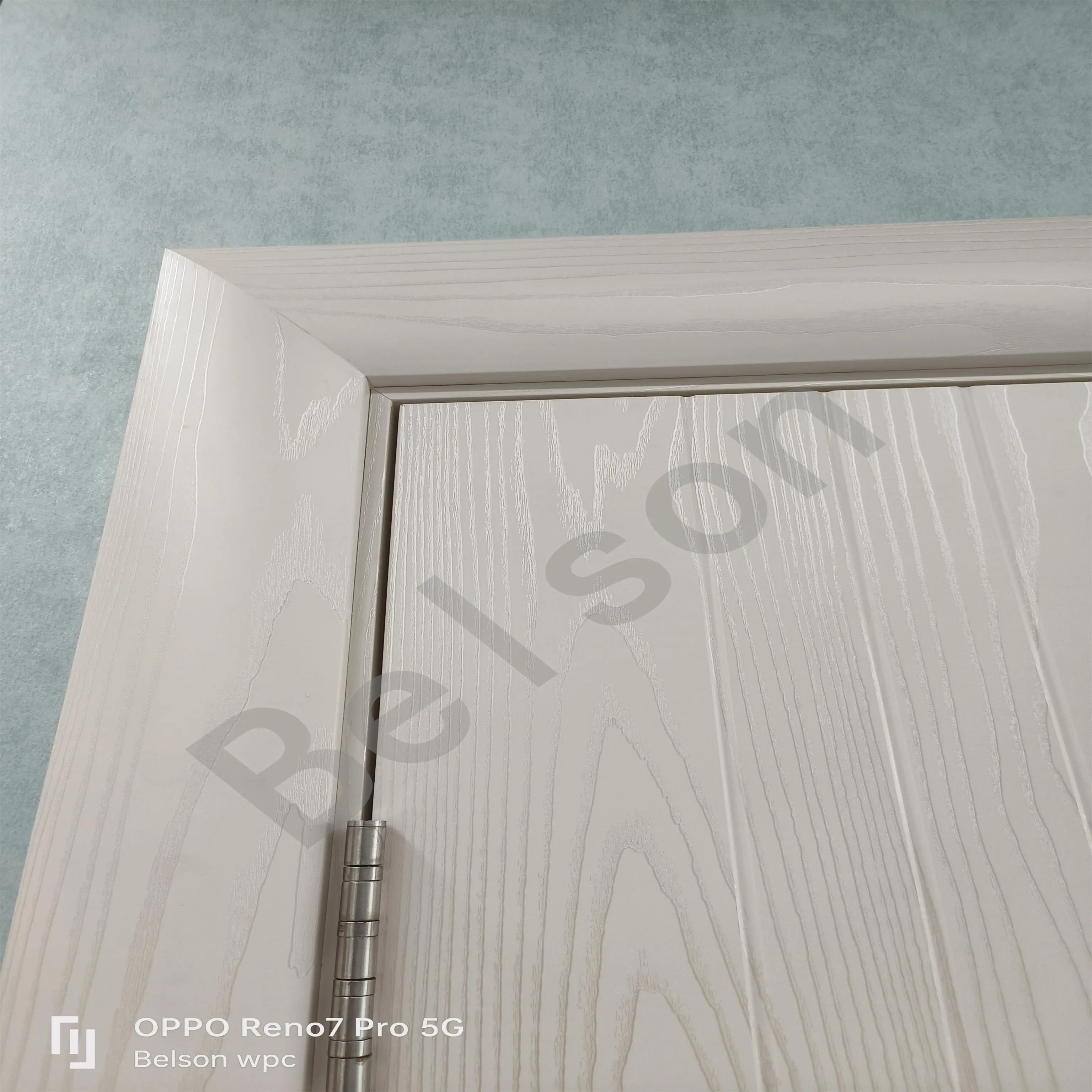 Huangshan Belson WPC Cheap Price Waterproof China Made New Design Interior Israel High Quality Wood Panel Wpc Door