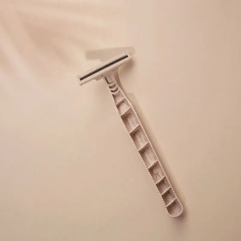 Shaving For Men Biodegradable Wheat Straw Material Low-Carbon Tattoo Disposable Razor Pakistan Medical Shaving Razors
