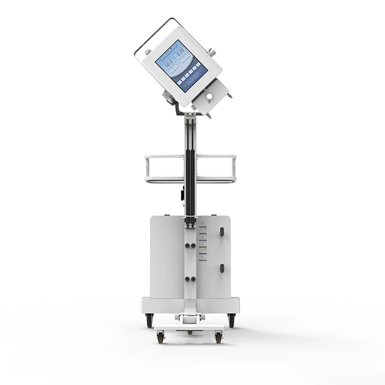 Hospital Dr Flat Panel Mobile X Ray 5Kw Touch Screen Digital Portable X-Ray Machine