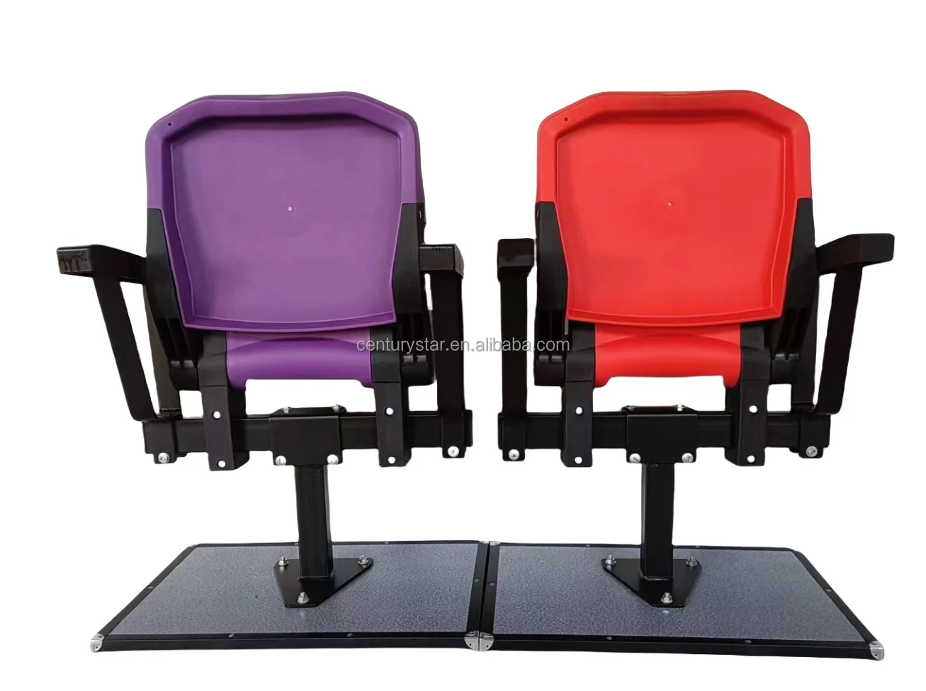 Optional Manual or Electric Outdoor Stadium Seat Telescopic stands  for Sports & Entertainment