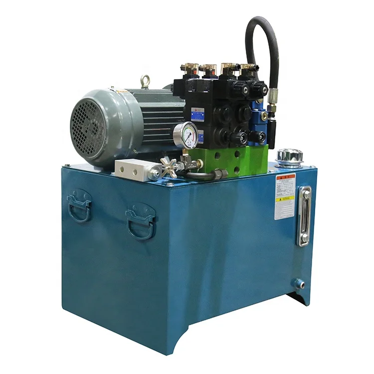 
China oil leak-proof double acting 12v dc hydraulic power unit 