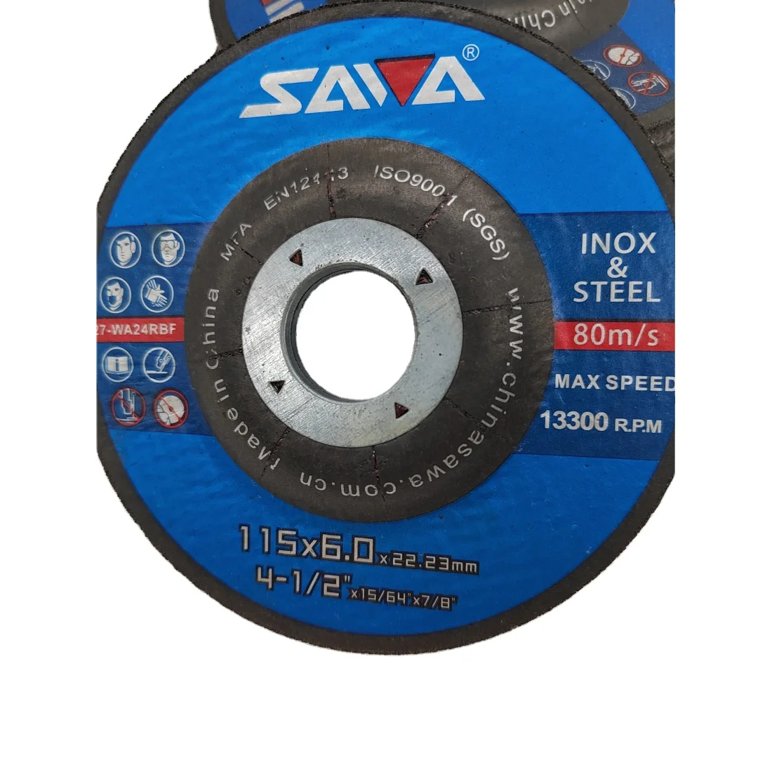 Wheel Manufacturer 115x6x22.23mm Aluminum Grinding Disc 4 inch Wheel Abrasive For Metal