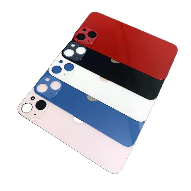 Задняя крышка батарейного отсека для Iphone, стеклянная крышка, похожая на оригинальное большое отверстие для камеры, задняя крышка для Iphone 12 Laser