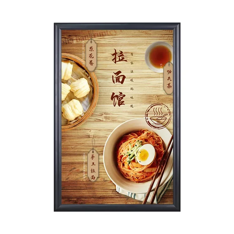 High quality hot sell clip frame snap poster frame with mitred corners aluminum picture frame