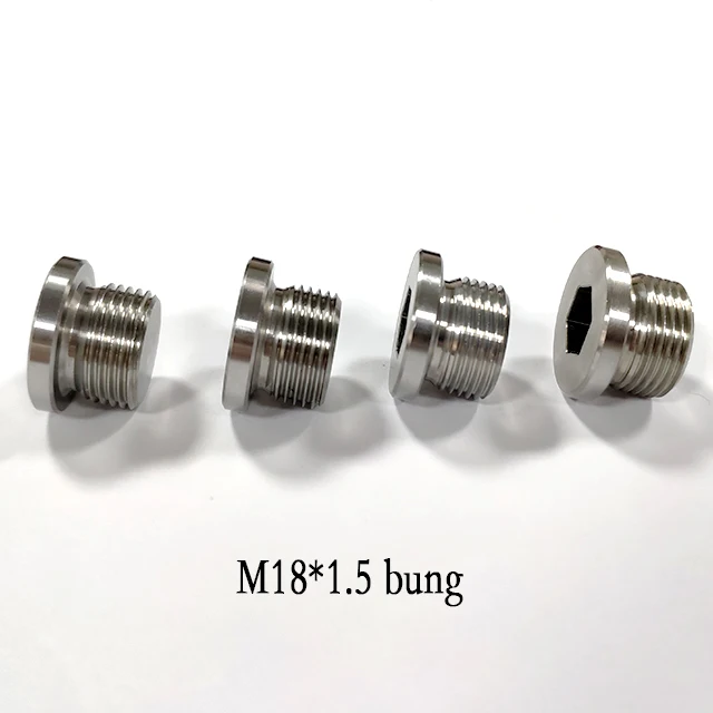M18*1.5 Auto lambda sensor Extension boss adapter plug for car exhaust pipe, factory directly sales, OD 22mm