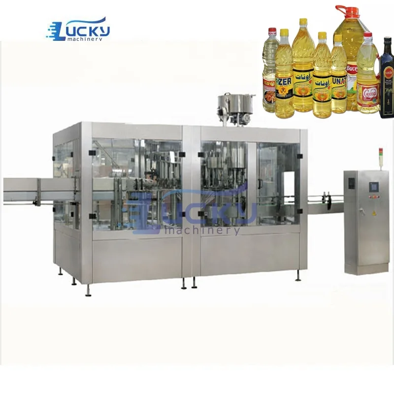 Edible olive oil bottle filling machine / cartridge oil filling machine