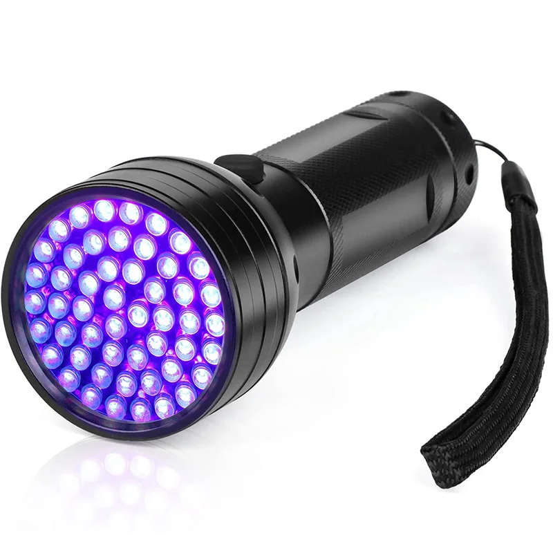 UV Flashlight Black Light UV Flashlight Detector Fake Billet Professional 51 Led Ultraviolet Black Light UV Flashlight