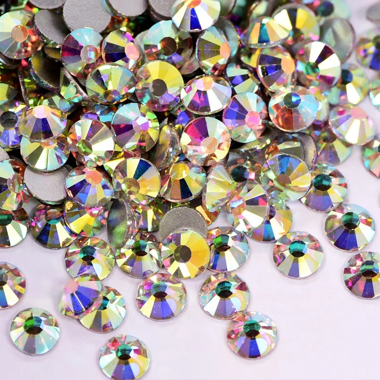 Wholesale rhinestones non hotfix bulk crystal for shirts